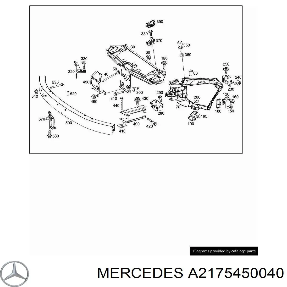 A2175450040 Mercedes 