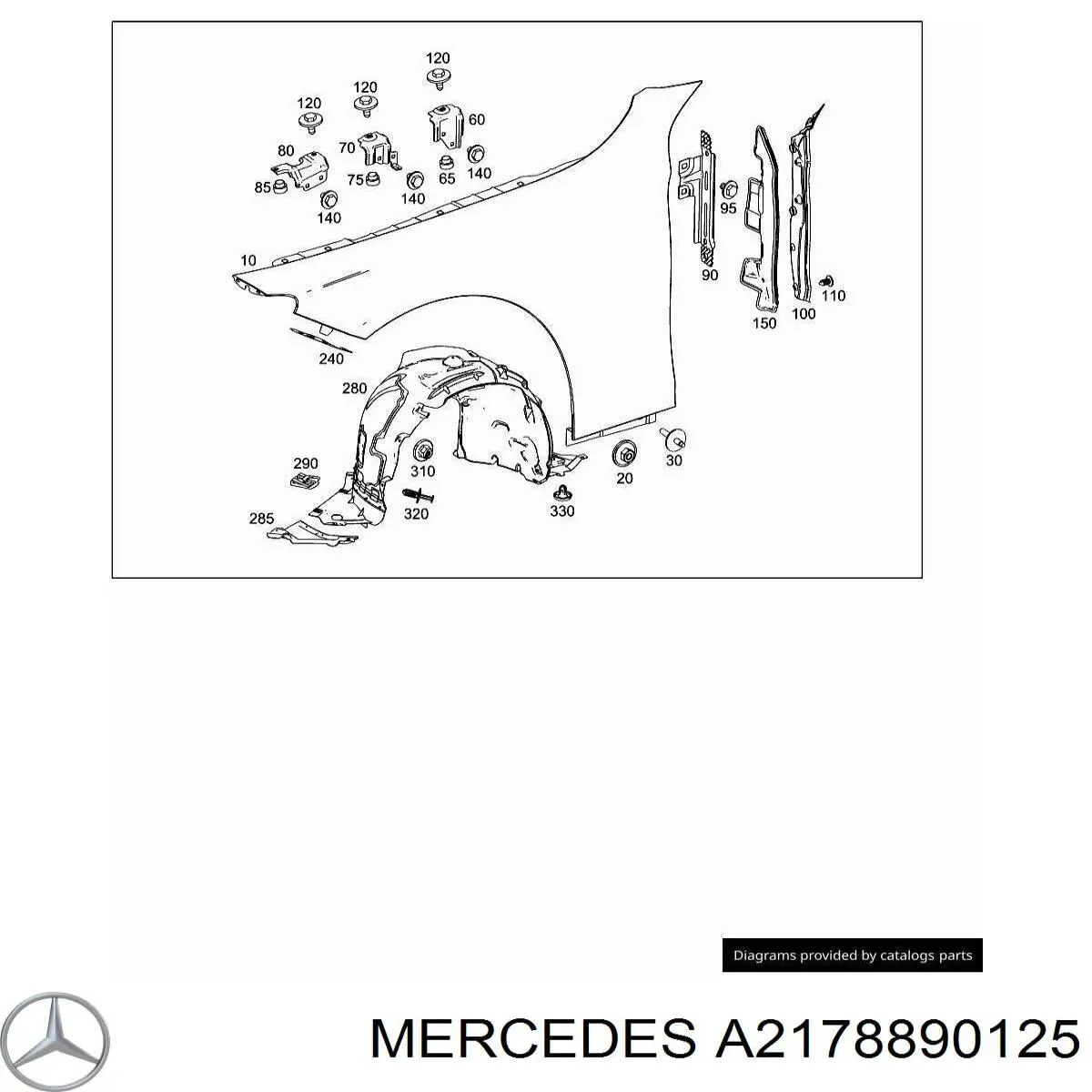 A2178890125 Mercedes 