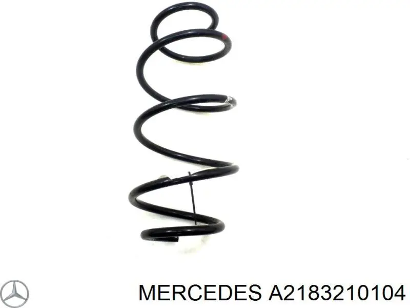 A2183210104 Mercedes Пружина передней подвески