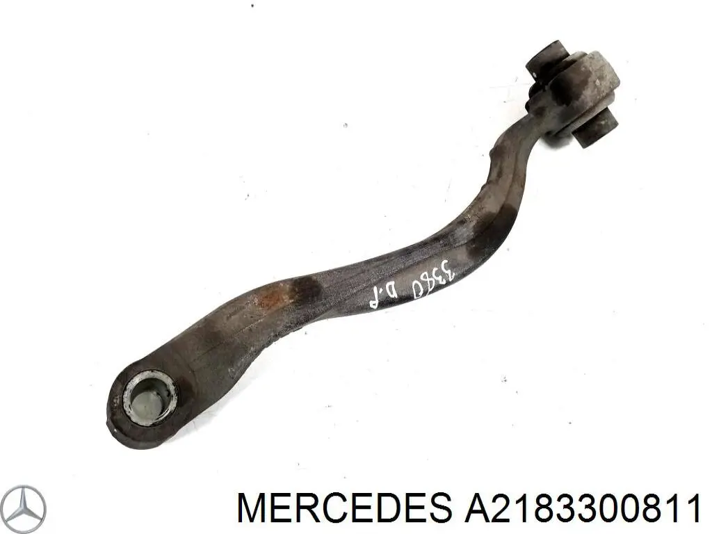 2183300811 Mercedes braço oscilante inferior direito de suspensão dianteira