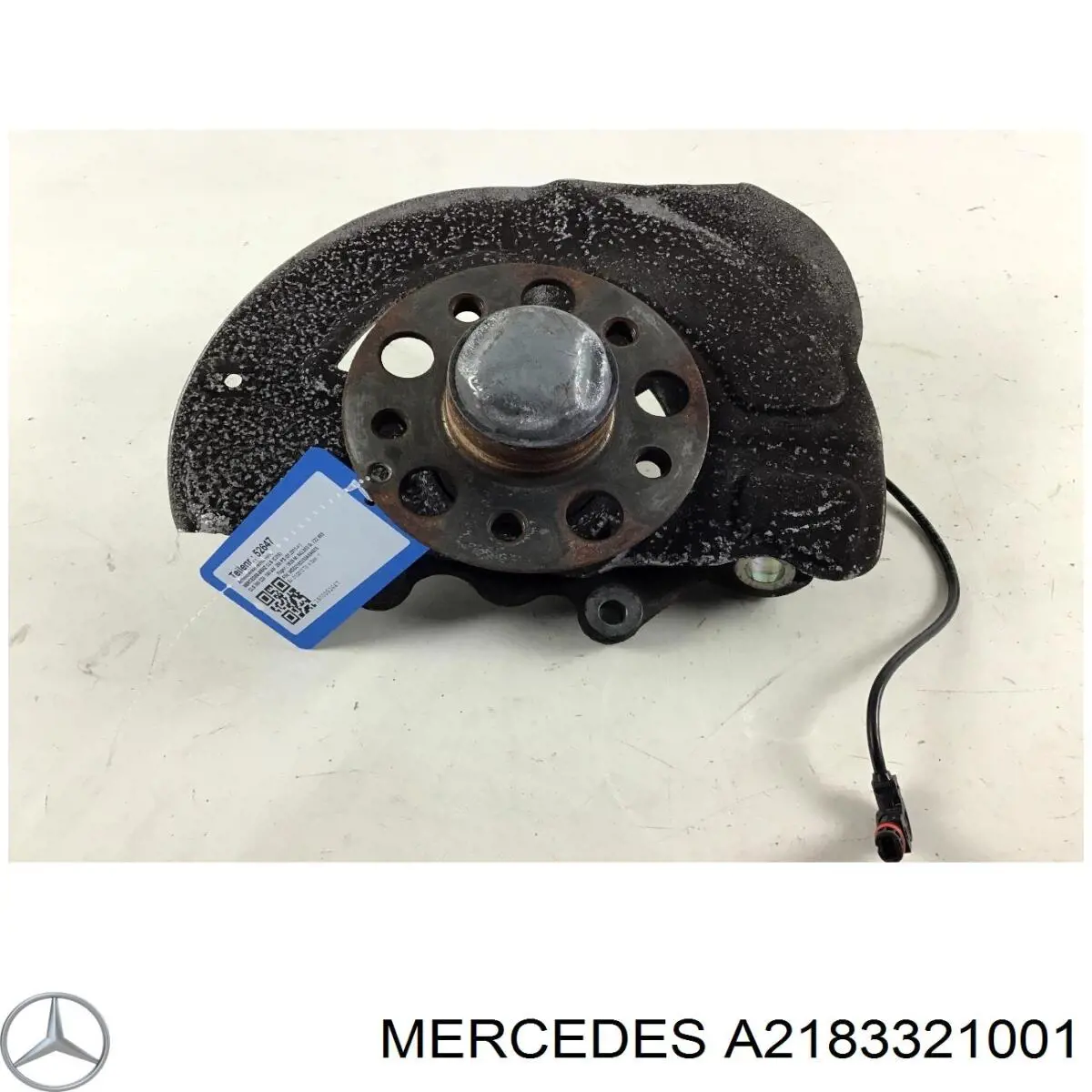 2183321001 Mercedes Цапфа - поворотный кулак передний, правый