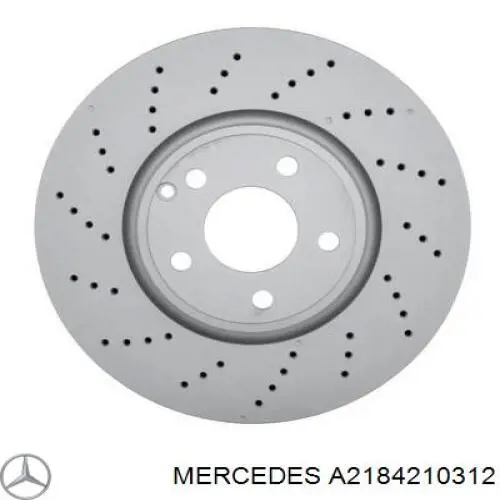 Купить A2184210312 Mercedes Ротор тормозной