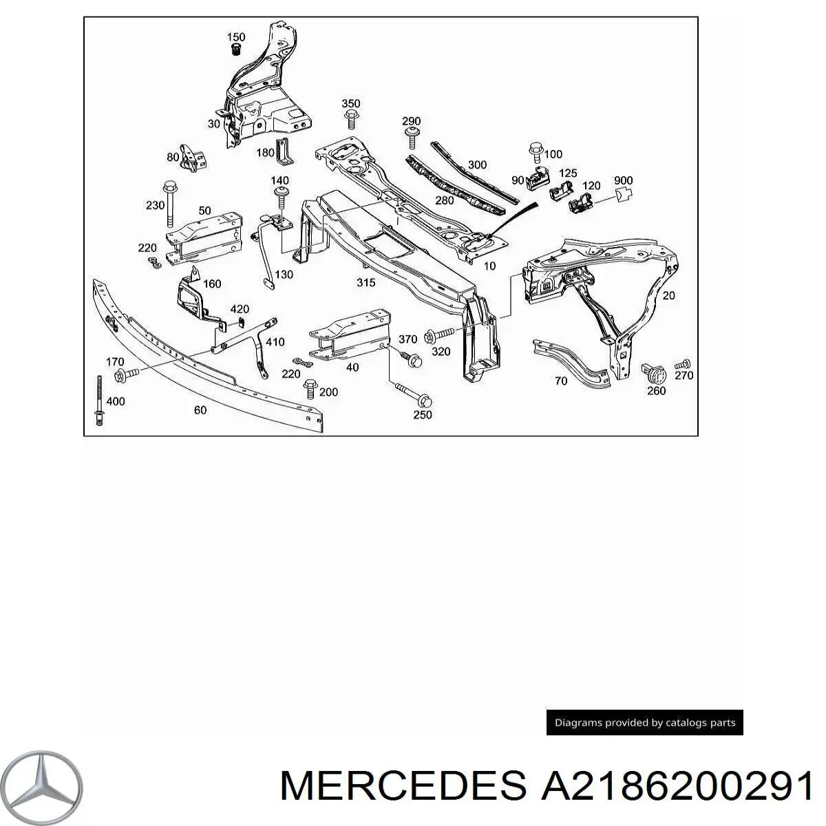  Mercedes A2186200600 цена, от 115.55 USD