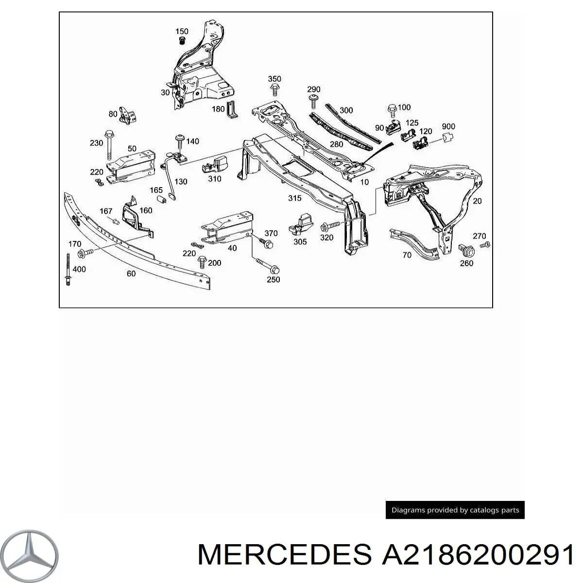 Купить A2186200600 Mercedes 