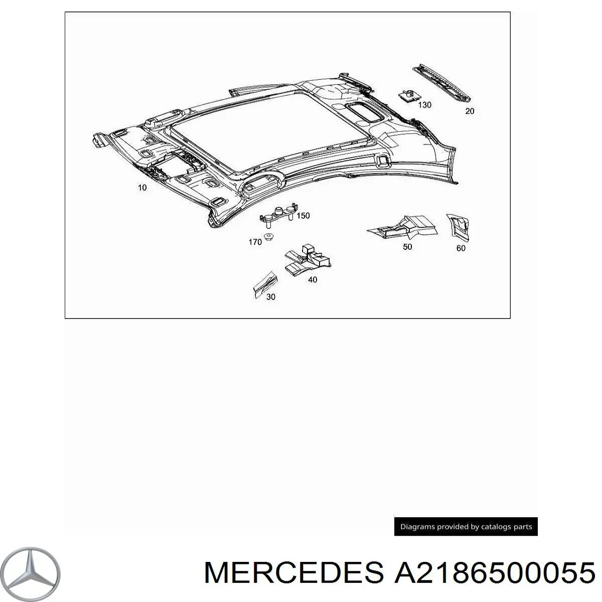 A2186500055 Mercedes 