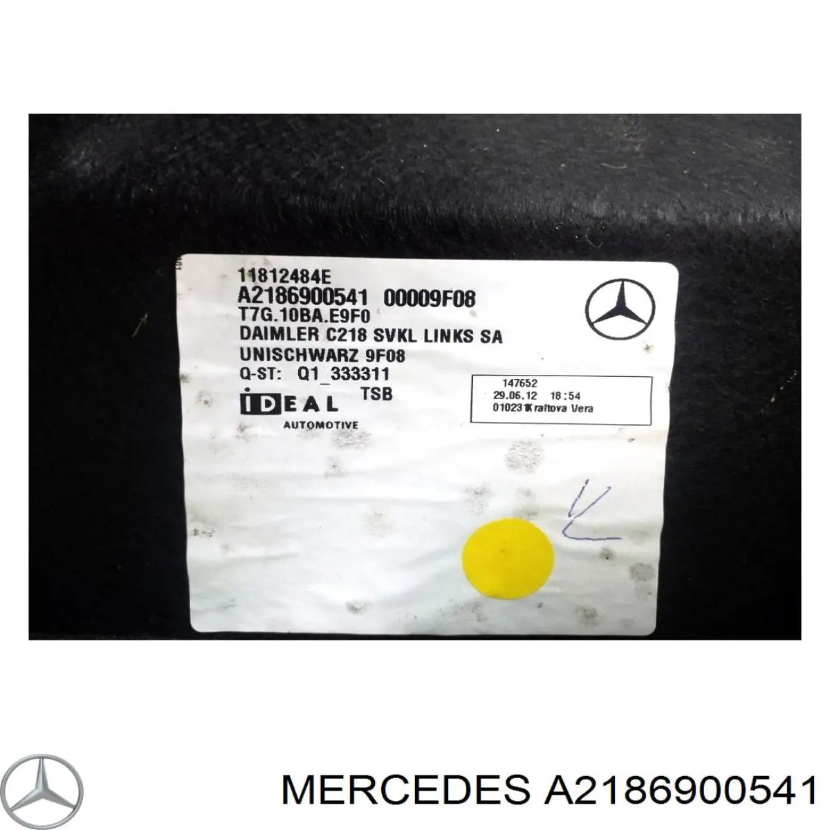  A2186900541 Mercedes