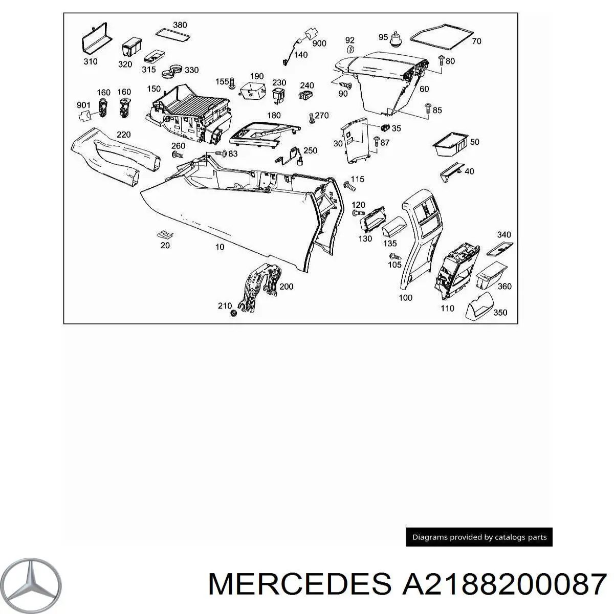 A2188200087 Mercedes 