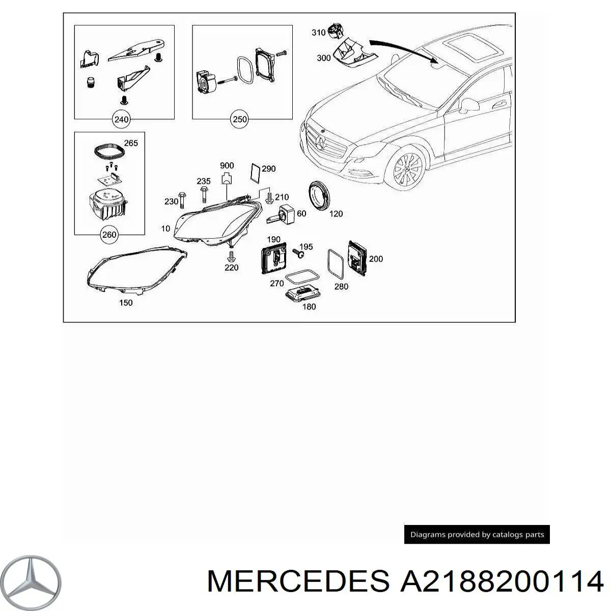 A2188200114 Mercedes 