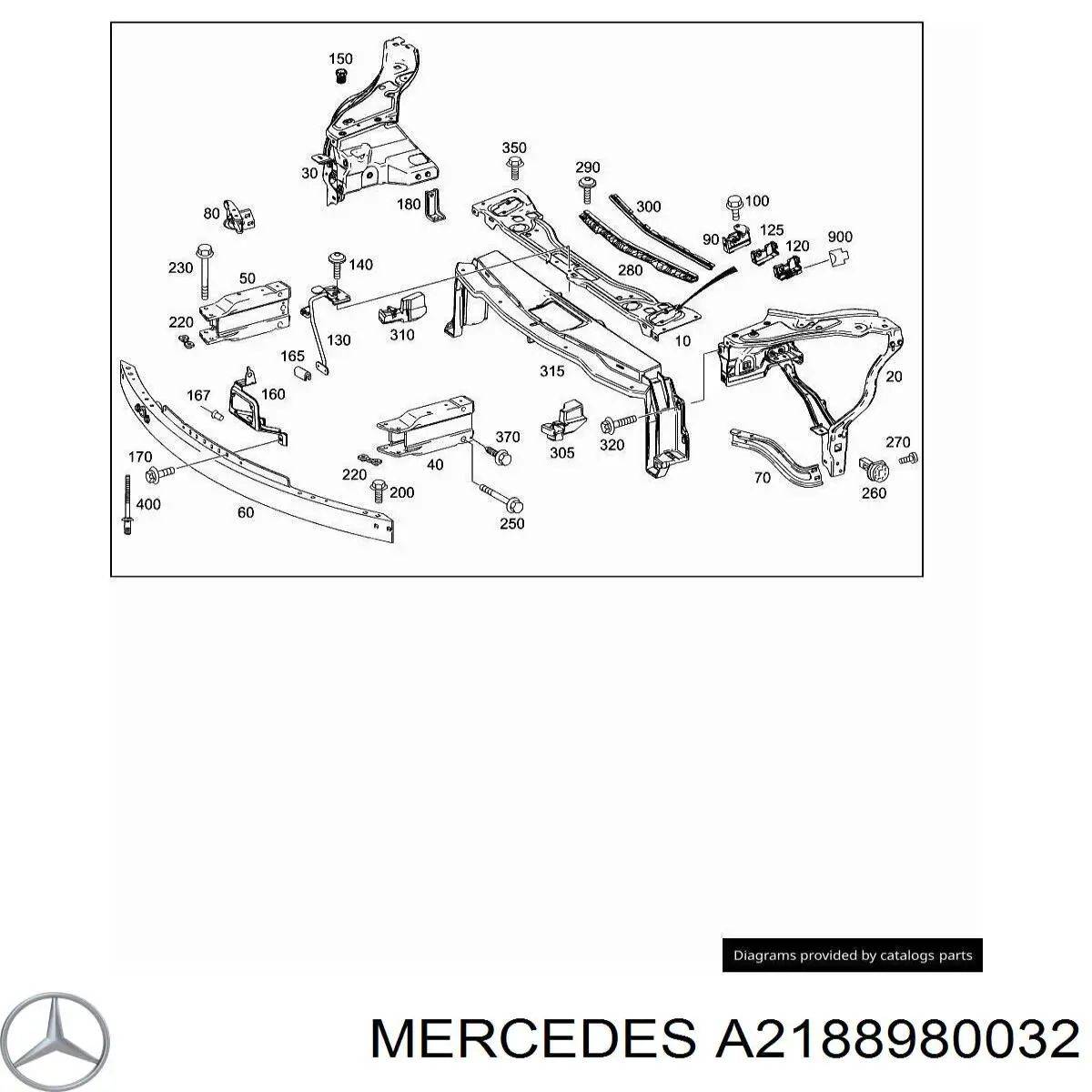  Mercedes A2188980132 цена, от 50.79 USD