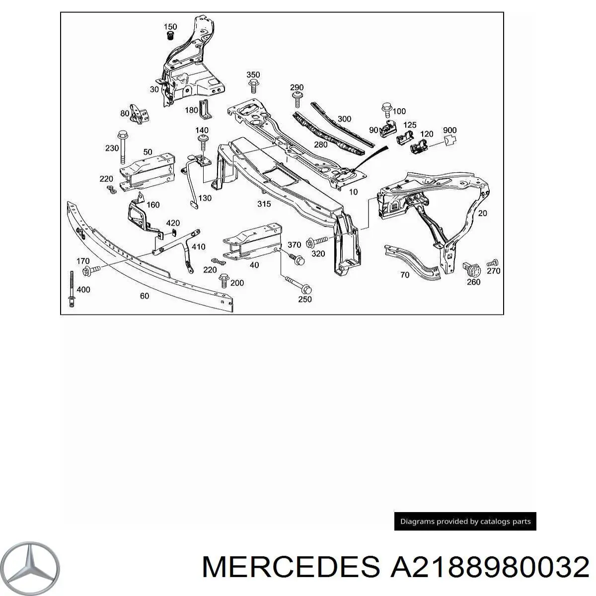 Купить A2188980132 Mercedes 
