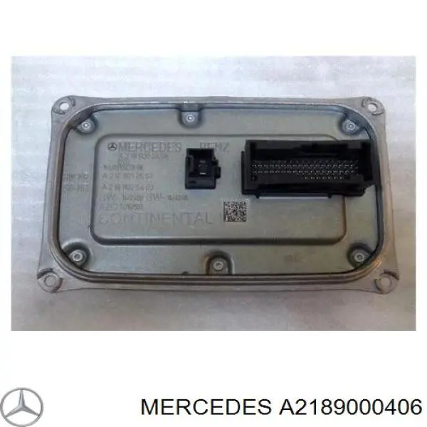 A2189000406 Mercedes módulo de direção (centralina eletrônica das luzes)