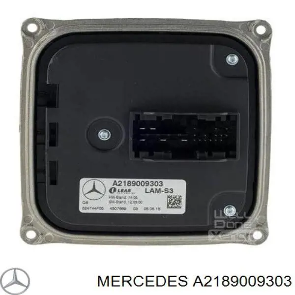 Блок управления освещением Mercedes A1668203589