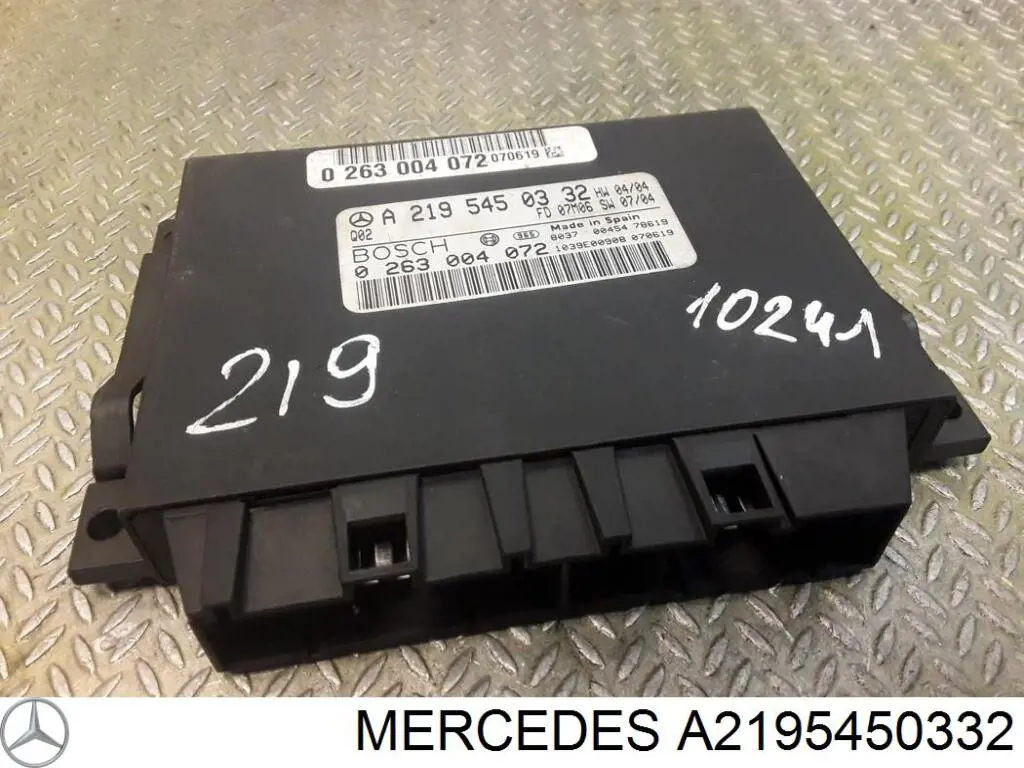 Модуль управления (ЭБУ) парктроником Mercedes A2195450332 цена, от 28.25 USD