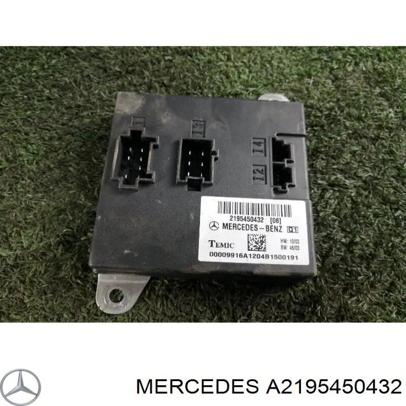 Блок управления сигналами SAM Mercedes 2195450432 цена, от 29.20 USD