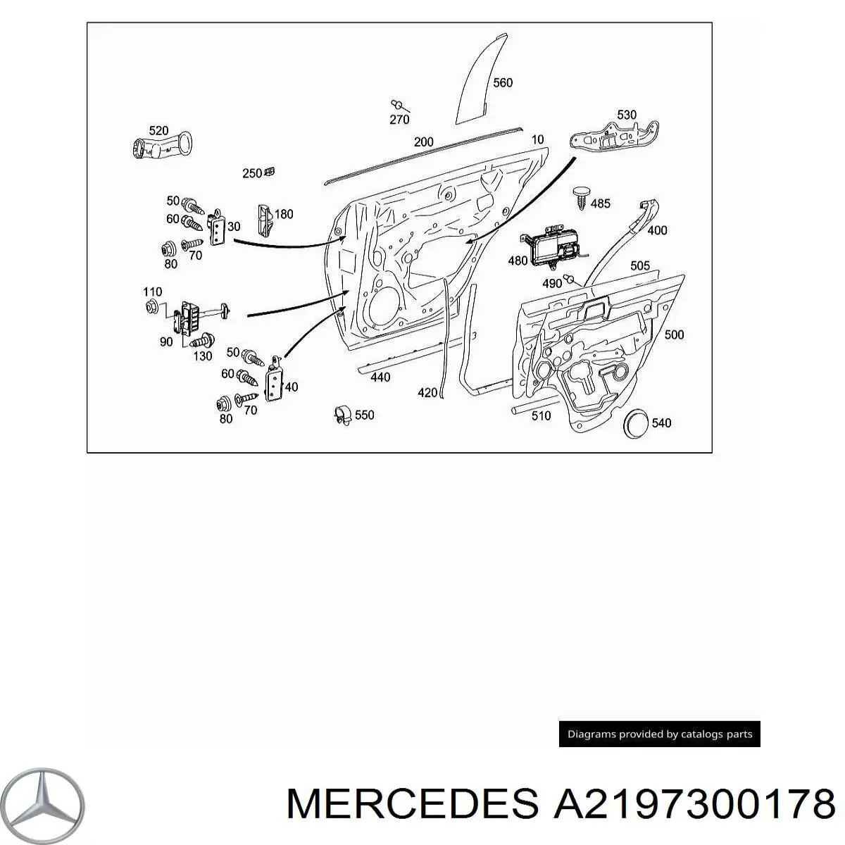  A2197300178 Mercedes