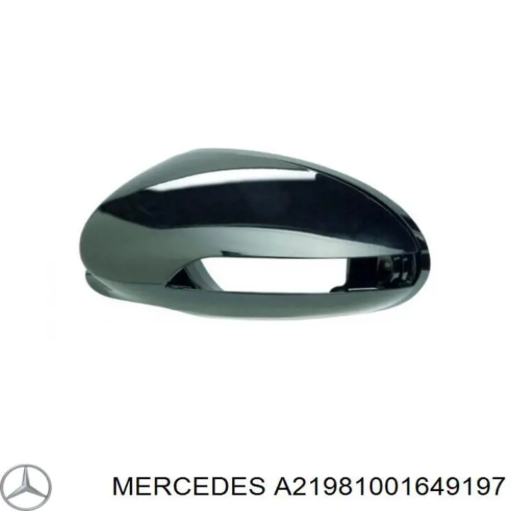 Накладка левого бокового зеркала Mercedes A21981001649197 цена, от 69.85 USD