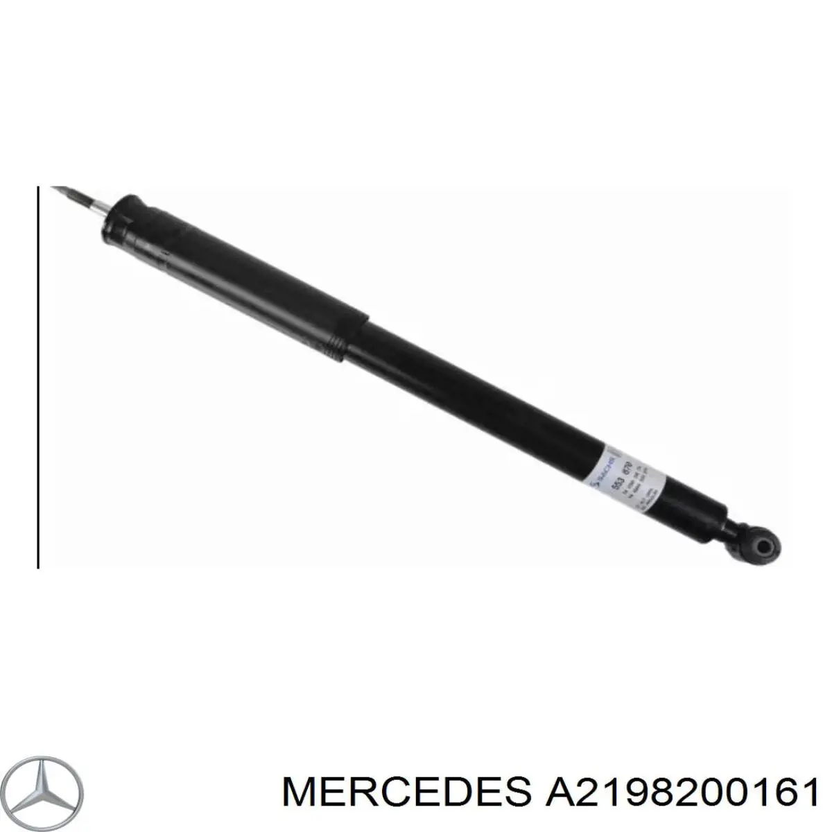 A2198200161 Mercedes фара левая