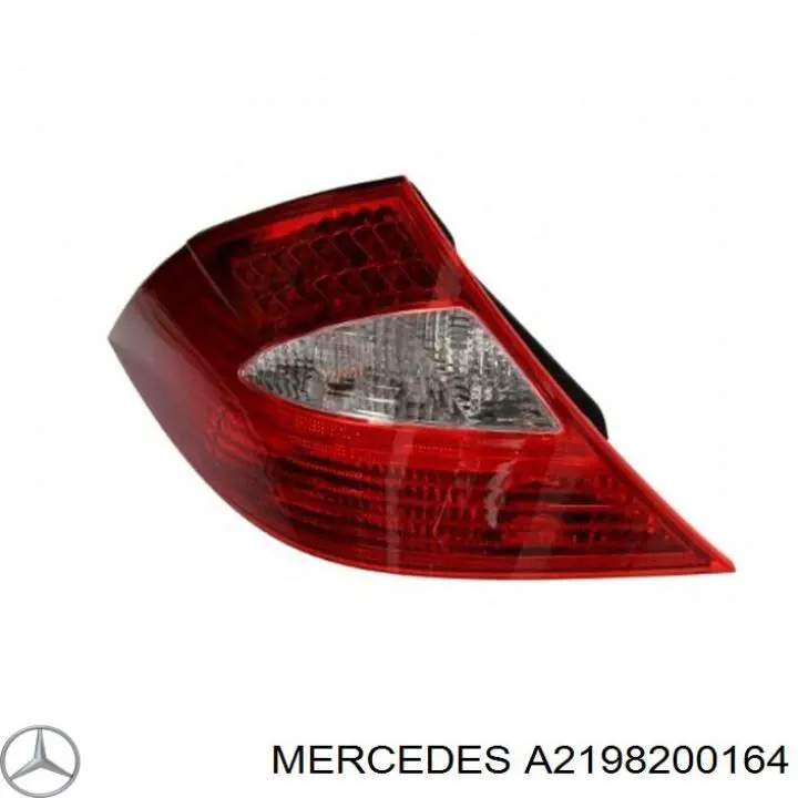 Фонарь задний левый A219820016464 Mercedes