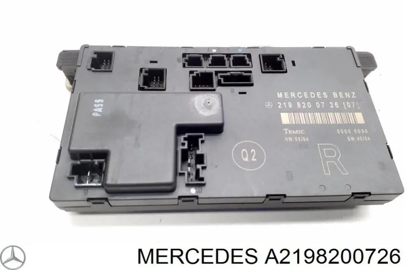 A2198200726 Mercedes Блок управления систем комфорта