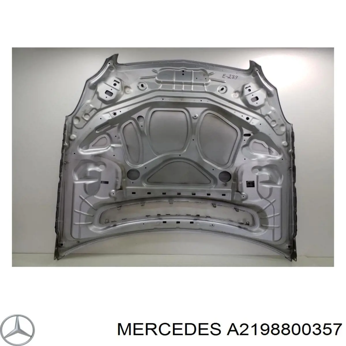 Капот Mercedes A2198800357 цена, от 409.21 USD