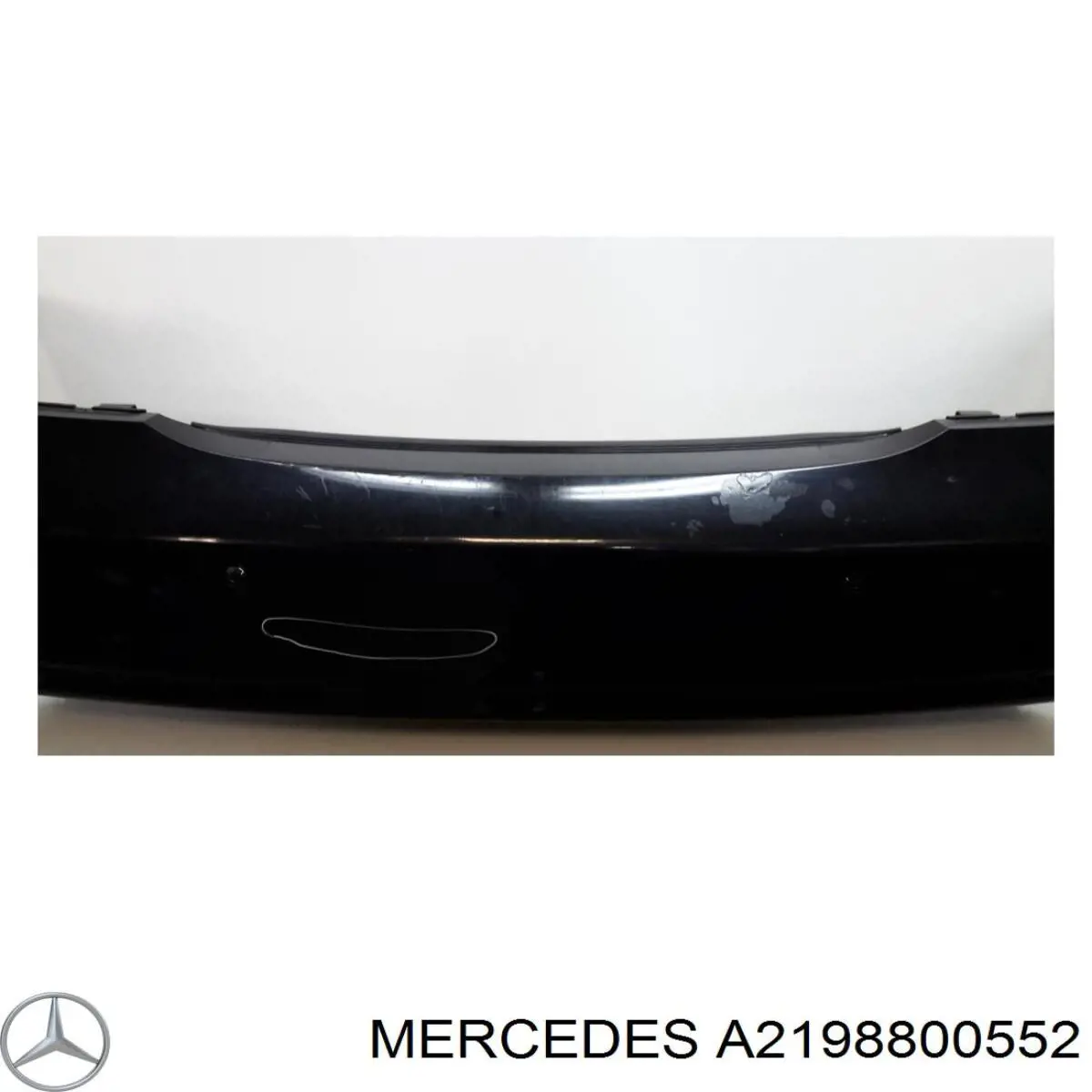 Кронштейн бампера заднего центральный Mercedes A2198800552 цена, от 25.34 USD
