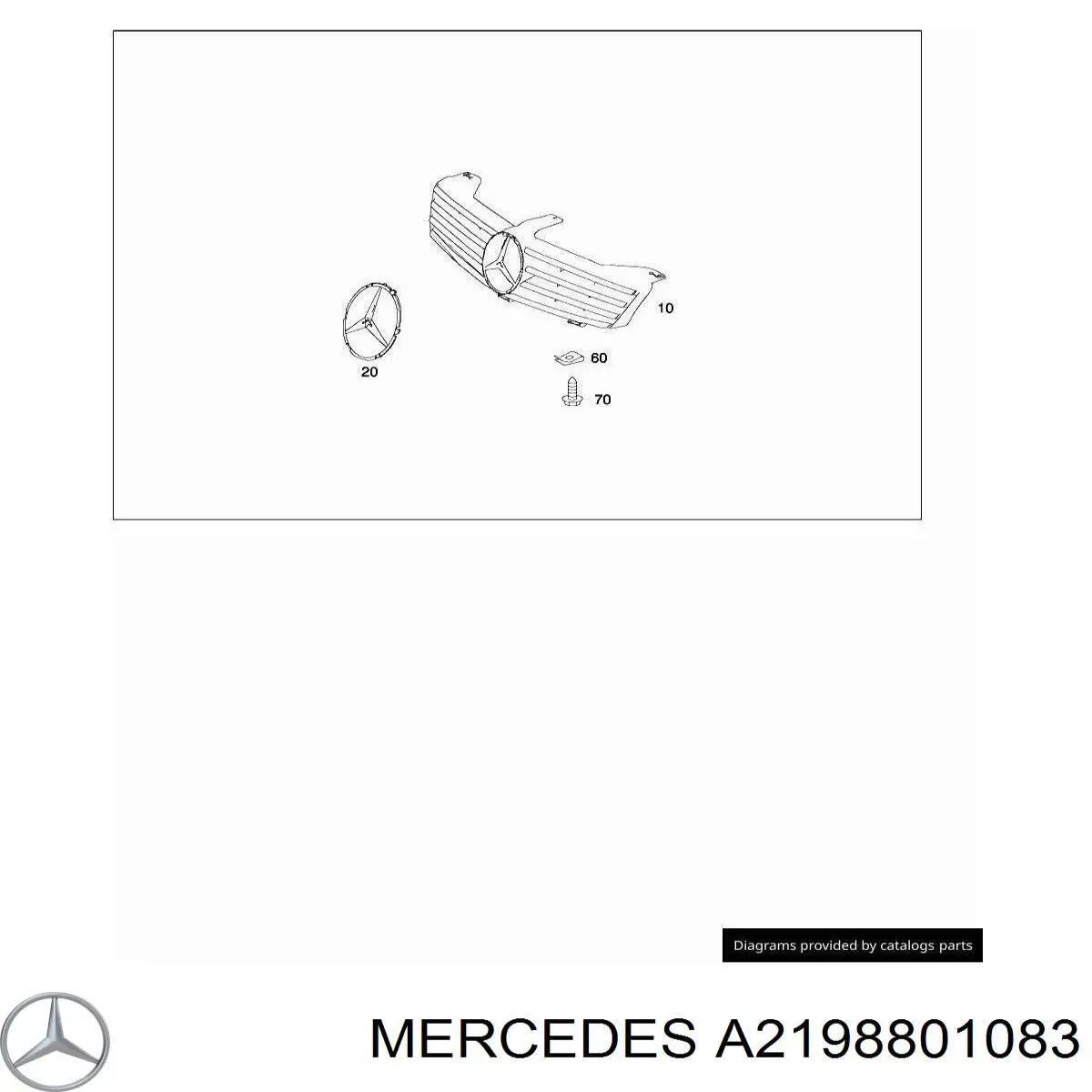  A2198801083 Mercedes