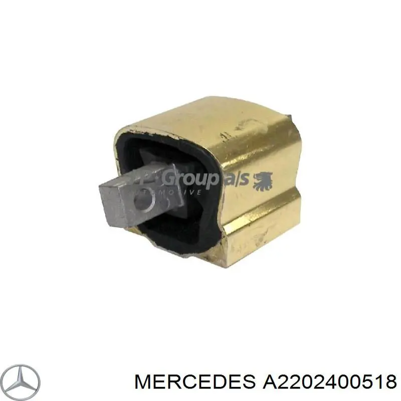 A2202400518 Mercedes подушка трансмиссии (опора коробки передач)