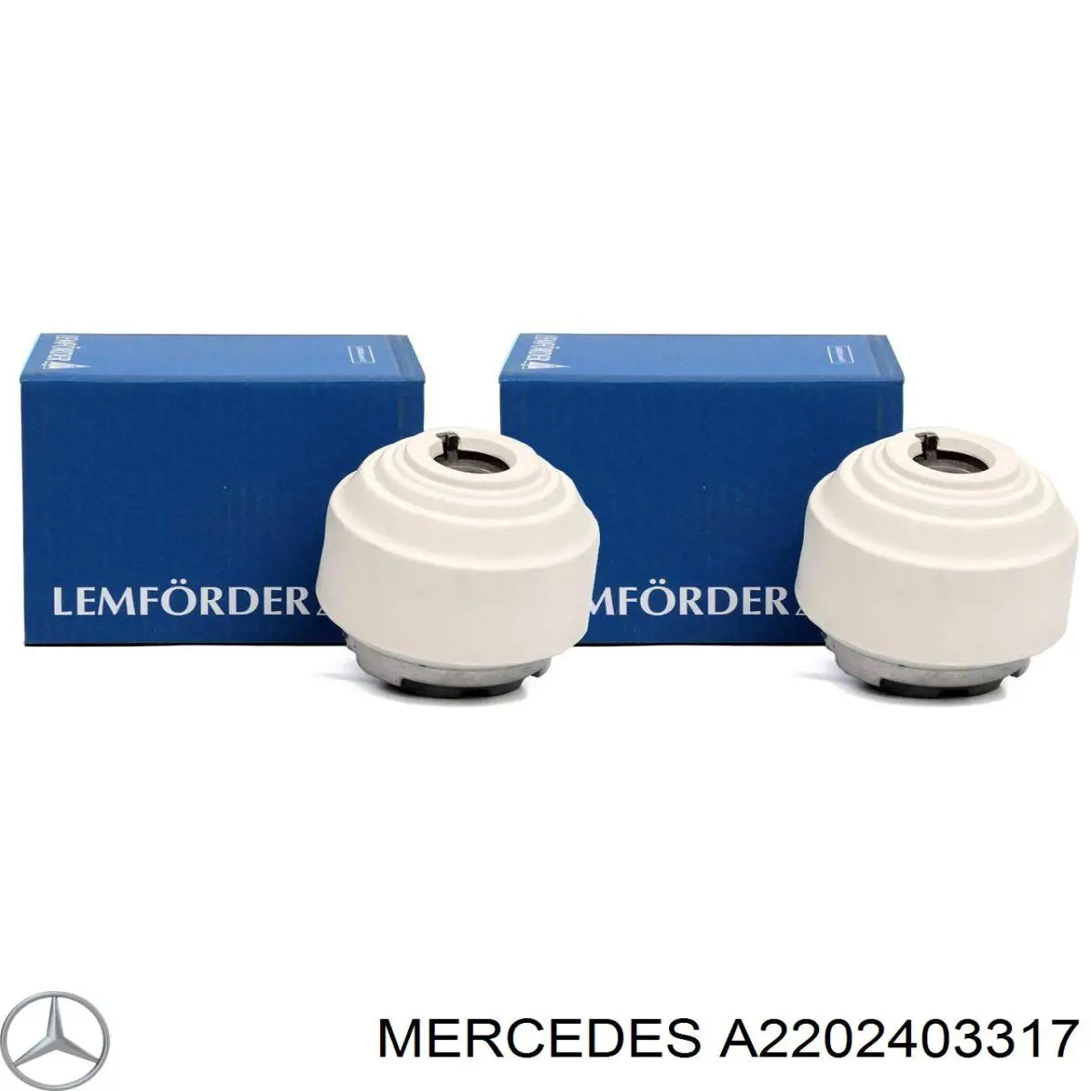 Левая/правая опора двигателя A2202403317 Mercedes