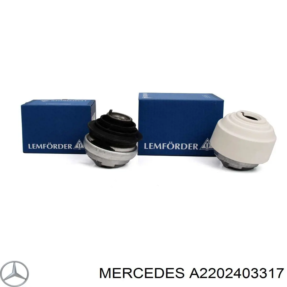 Подушка двигателя левая/правая Mercedes A2202403317