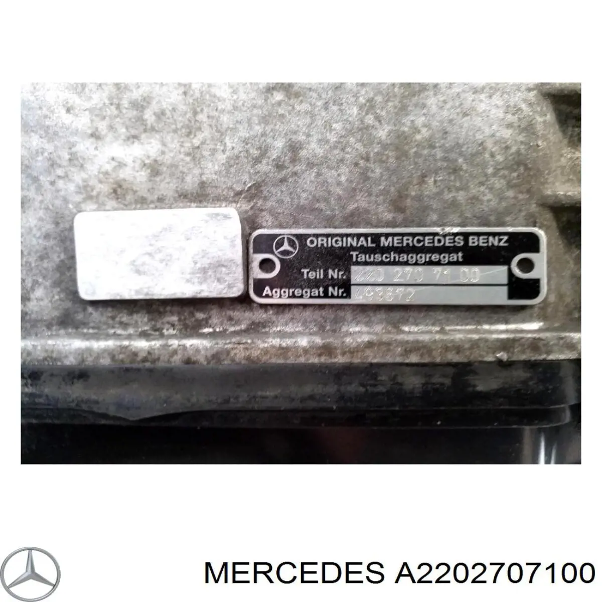 Коробка передач автомат Mercedes 2202707100 цена, от 421.39 USD