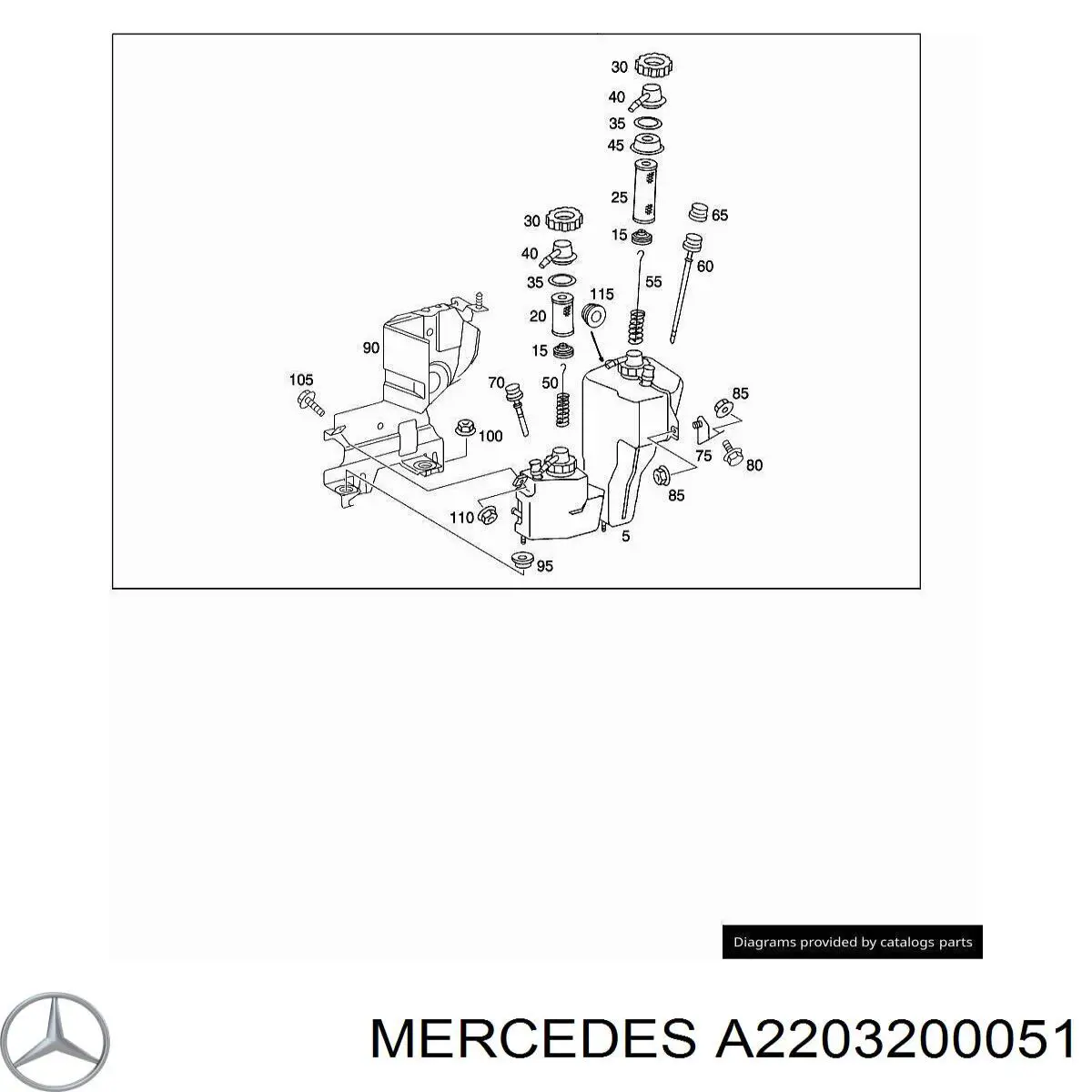  Mercedes 2203200051 цена, от 38.01 USD