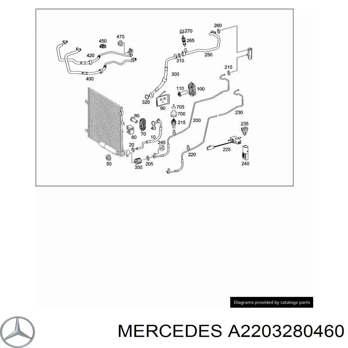  A2203280460 Mercedes