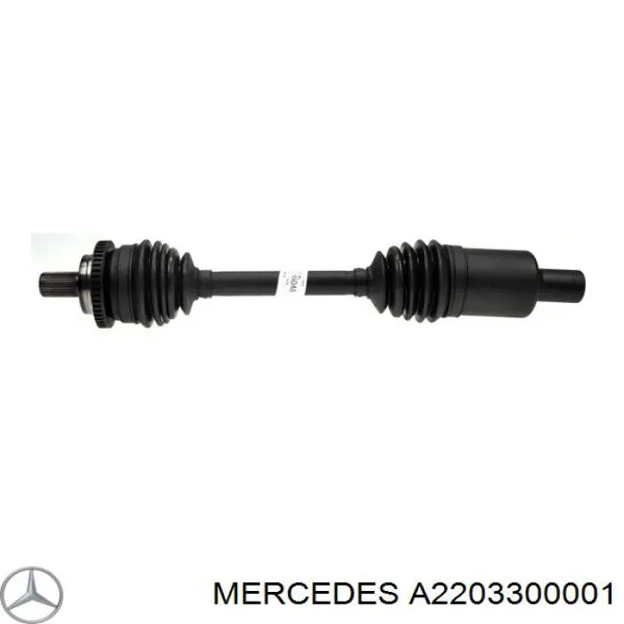 2203300001 Mercedes Полуось передняя левая