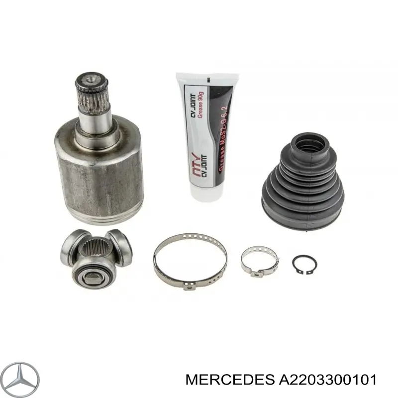 Купить A2203300101 Mercedes Вал приводной правый