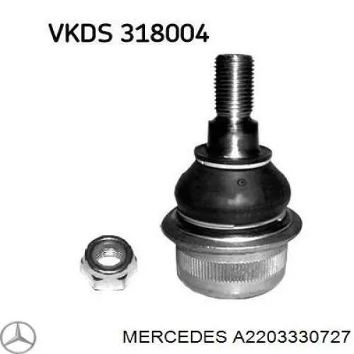 Нижняя шаровая опора A2203330727 Mercedes