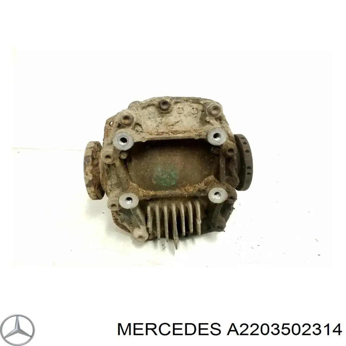 Redutor do eixo traseiro Mercedes S  W220
