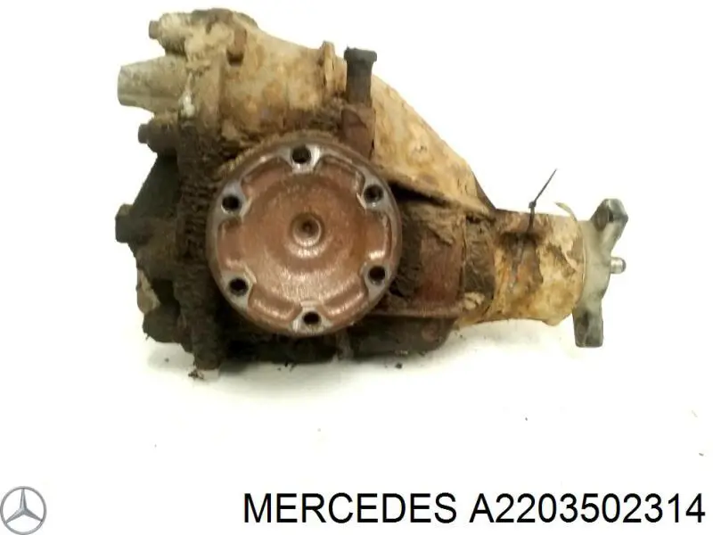 Redutor do eixo traseiro para Mercedes S  W220