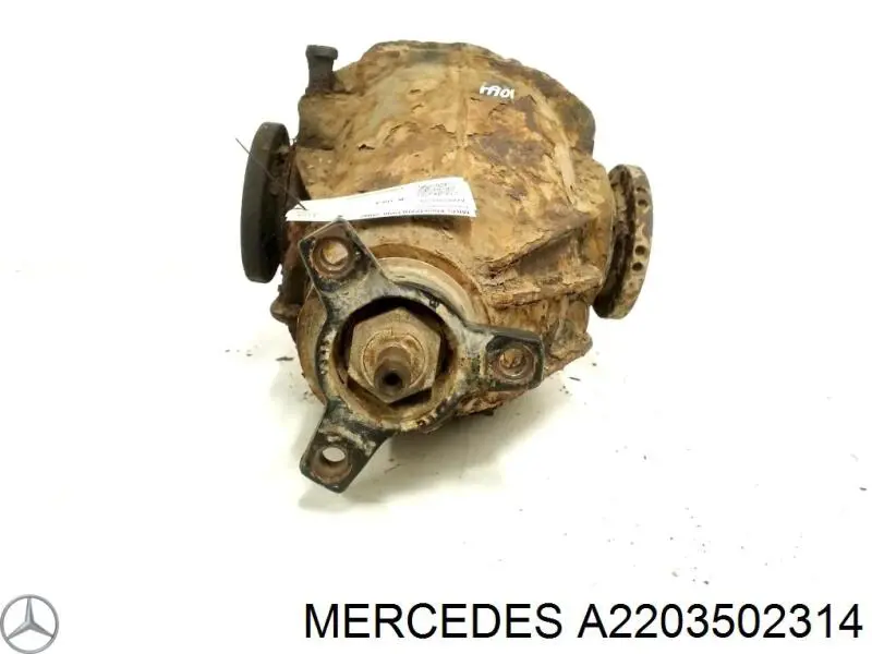  Redutor do eixo traseiro Mercedes S sedan (W220) (1998 - 2005) 