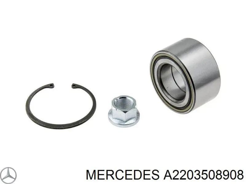 Цапфа задняя левая 2203508908 Mercedes