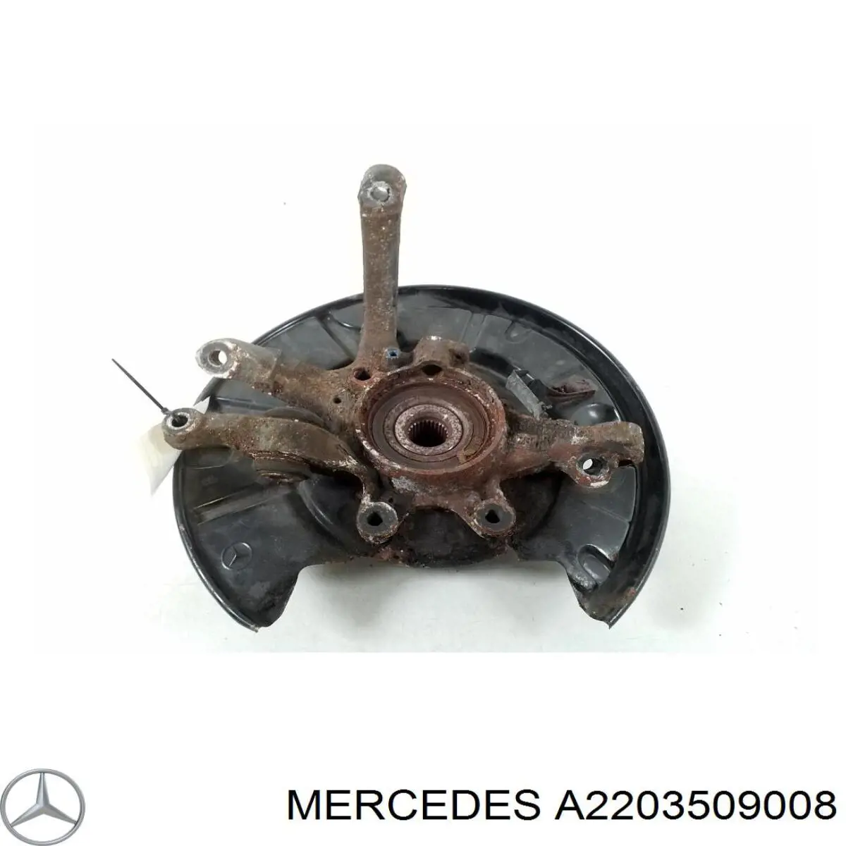 Кулак поворотный правый на Mercedes S (W220)