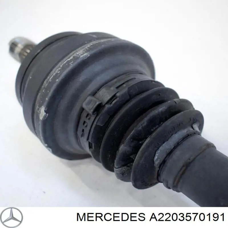 A2203570191 Mercedes bota de proteção interna de junta homocinética do semieixo traseiro