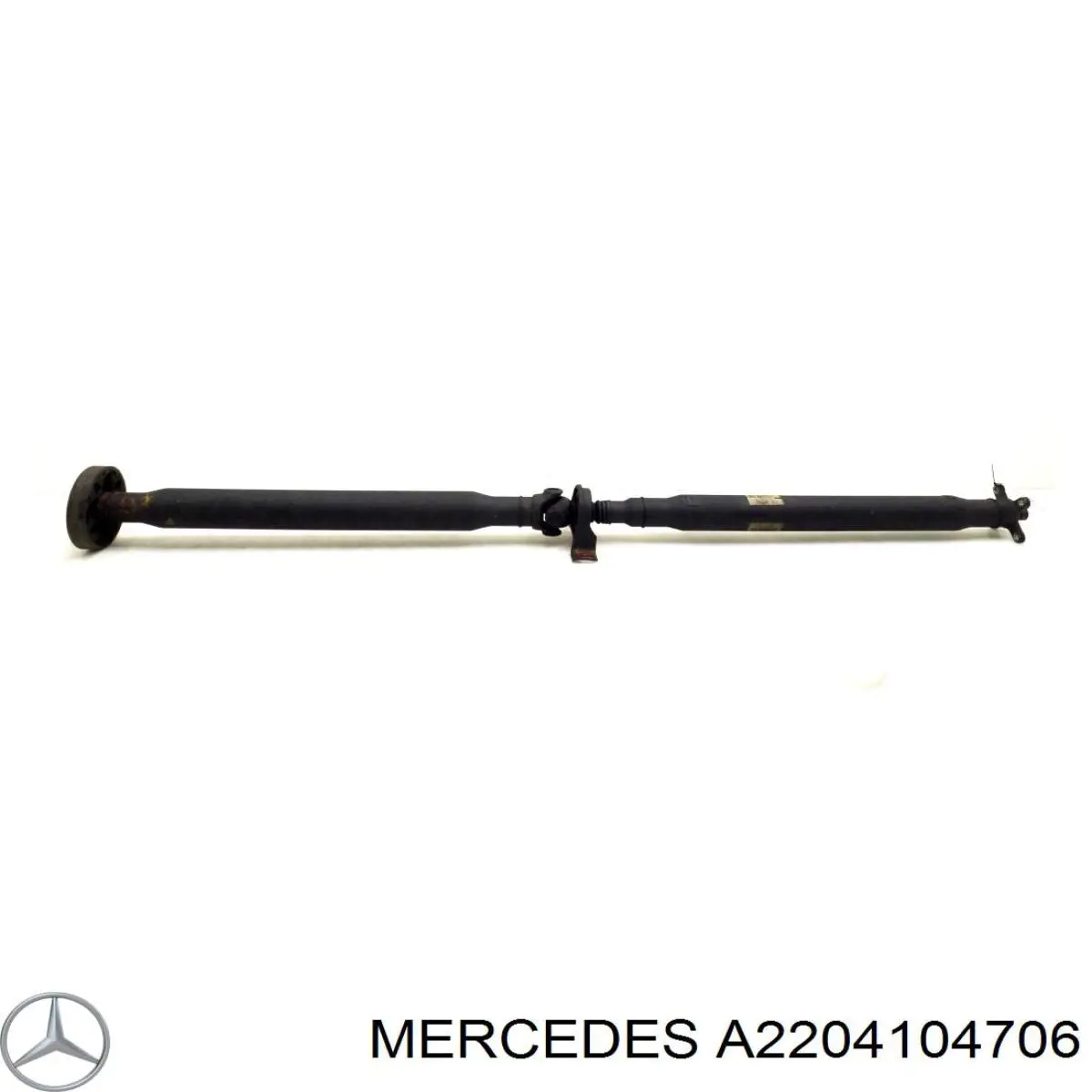 A2204104706 Mercedes вал карданный задний, в сборе