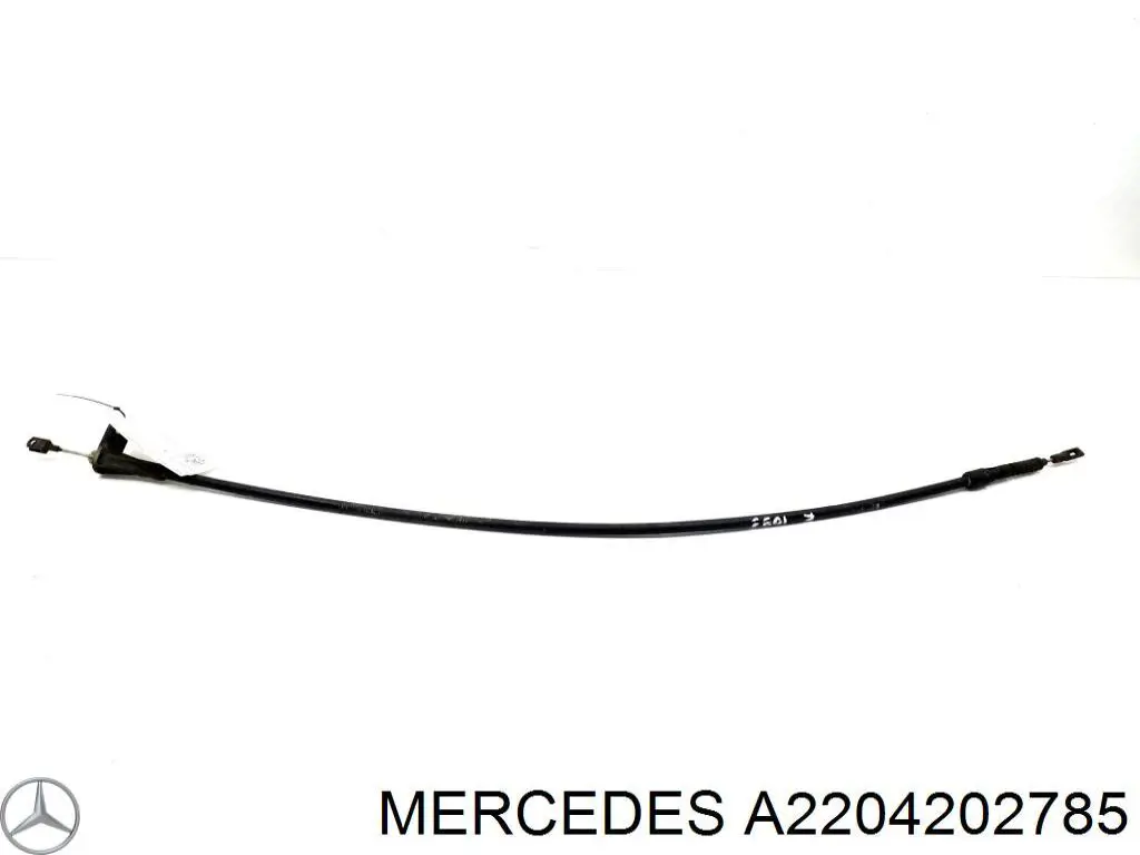 Трос ручного тормоза задний левый Mercedes A2204202785