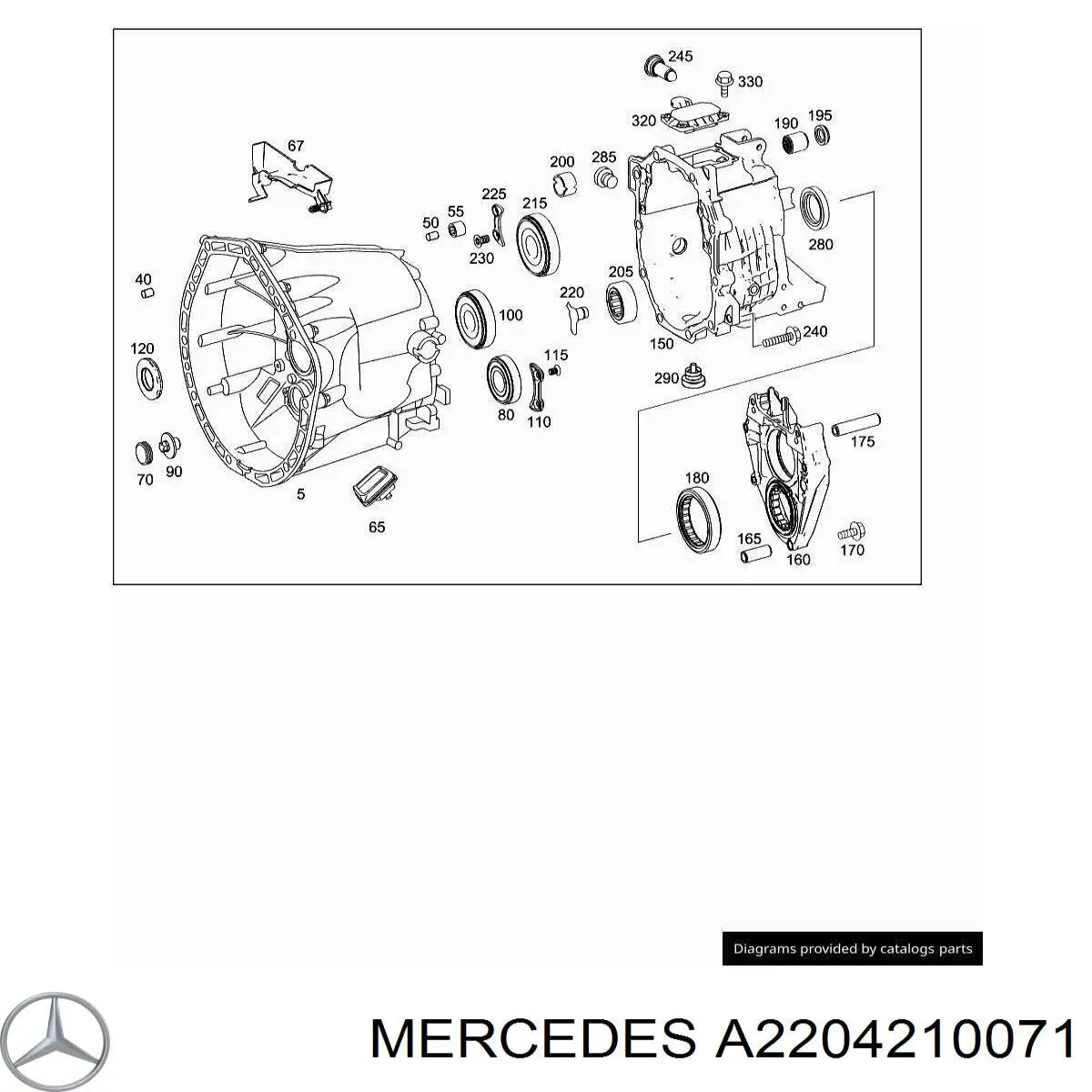  2204210071 Mercedes