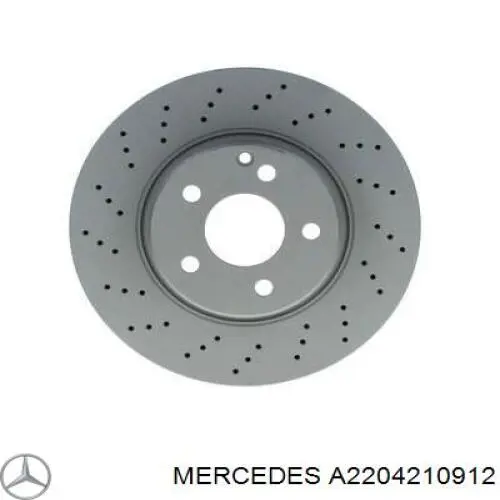 Купить A2204210912 Mercedes Ротор тормозной