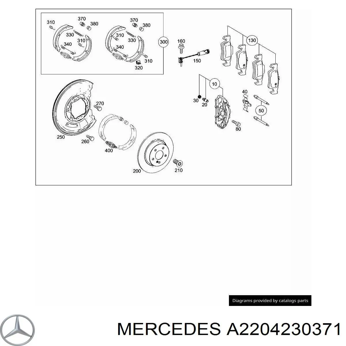 A2204230371 Mercedes 