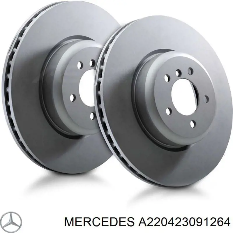 Тормозные диски A220423091264 Mercedes