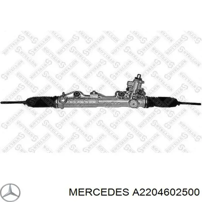 A2204602500 Mercedes cremalheira da direção