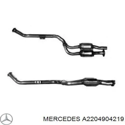 Купить A2204904219 Mercedes Конвертор - катализатор правый