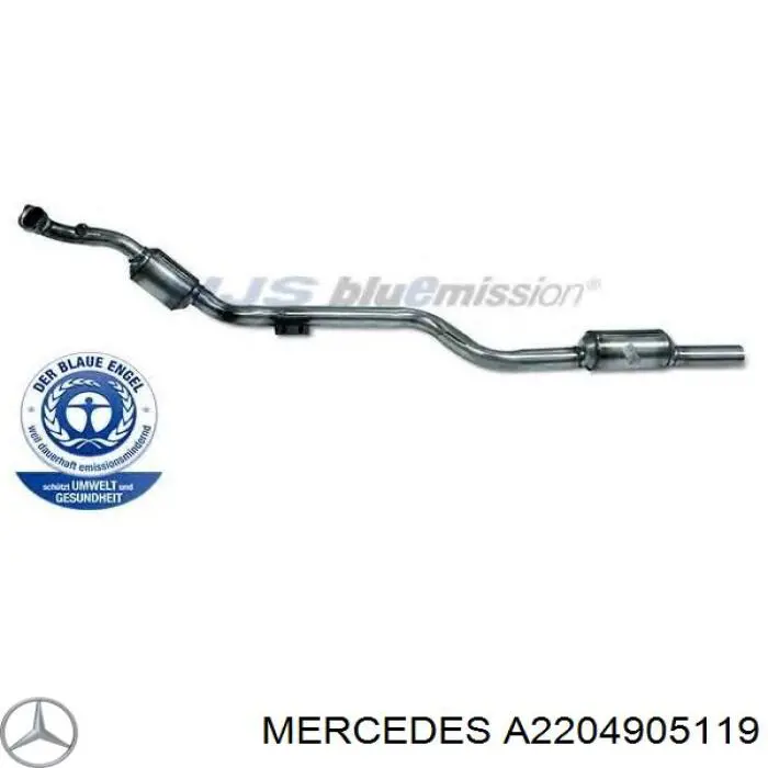 Глушитель, передняя часть Mercedes A2204905119 цена, от  USD